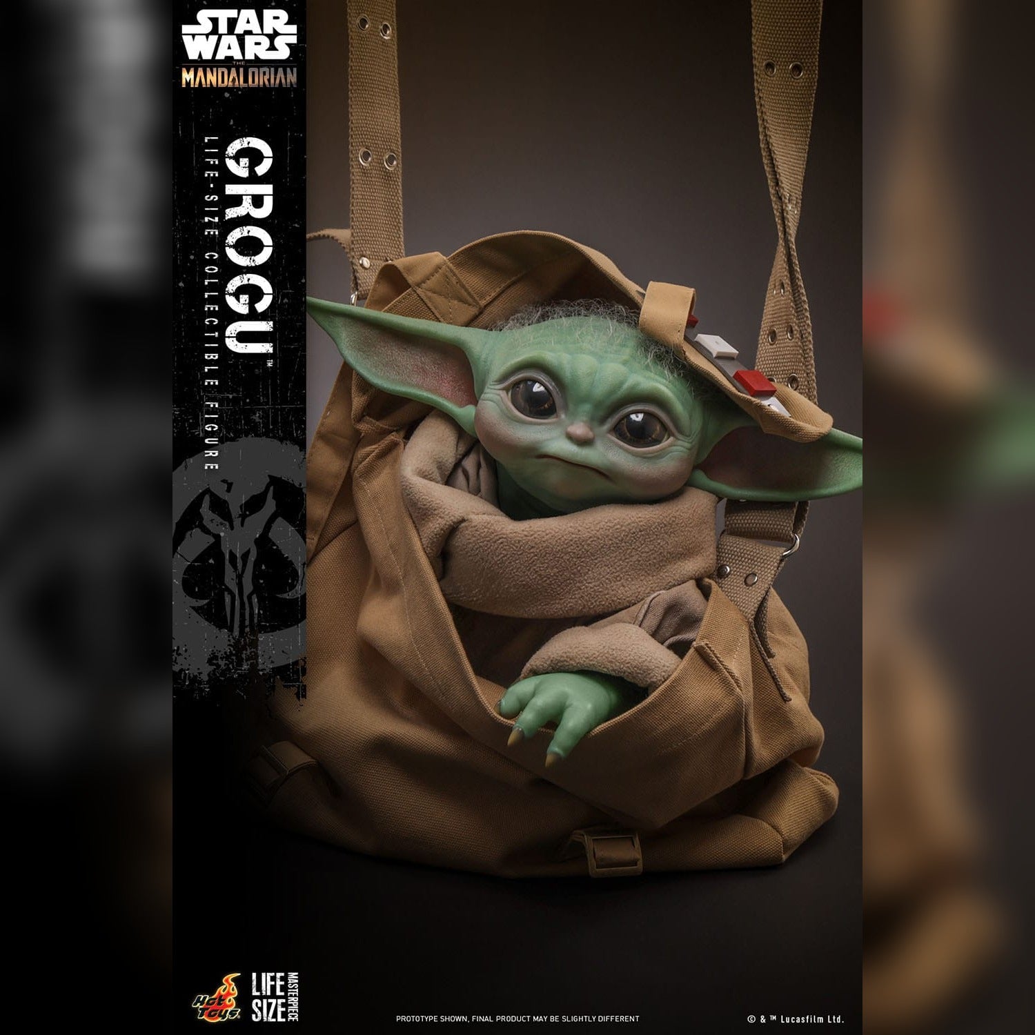 Star Wars: The Mandalorian: Grogu (Life Size): Action Figure - Hot Toys Action Figure