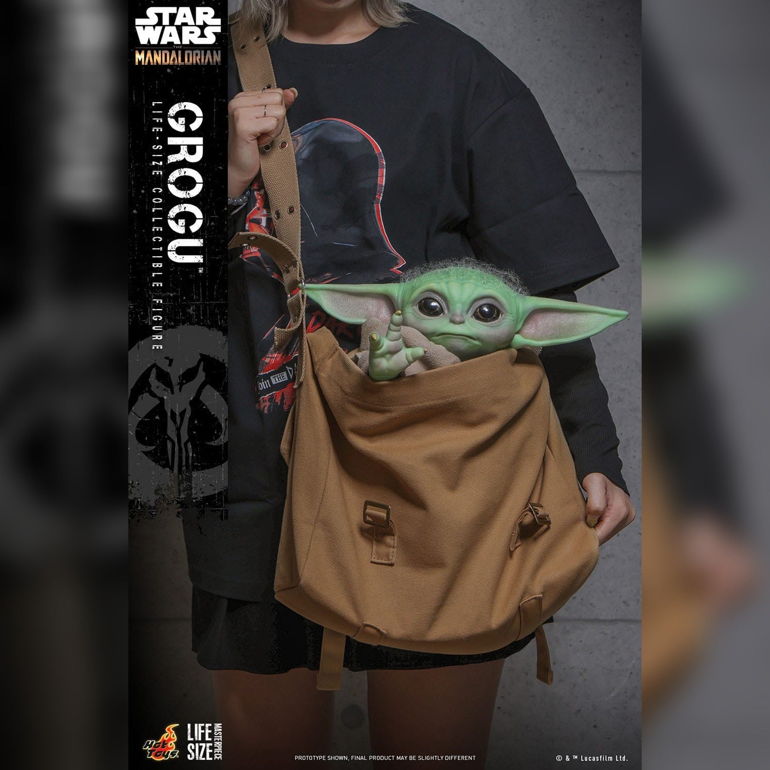 Star Wars: The Mandalorian: Grogu (Life Size): Action Figure - Hot Toys Action Figure