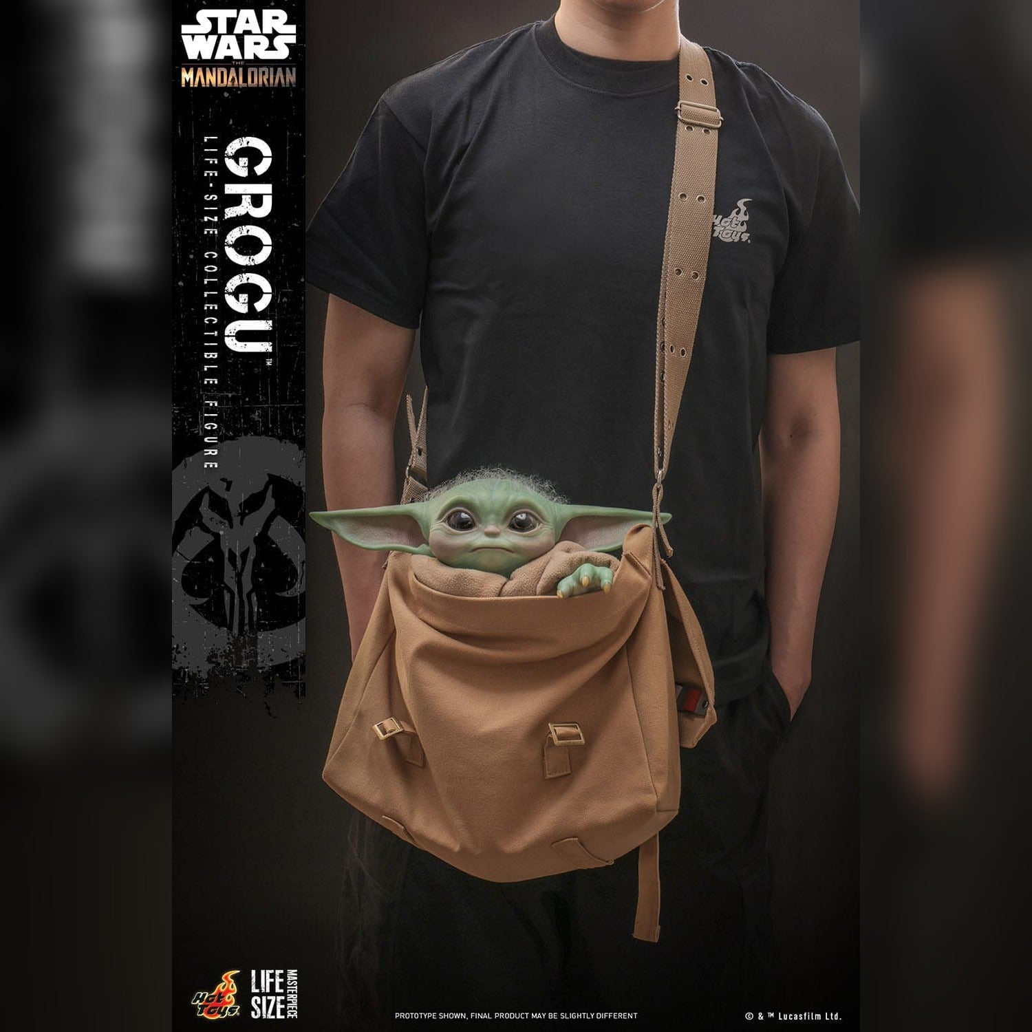 Star Wars: The Mandalorian: Grogu (Life Size): Action Figure - Hot Toys Action Figure
