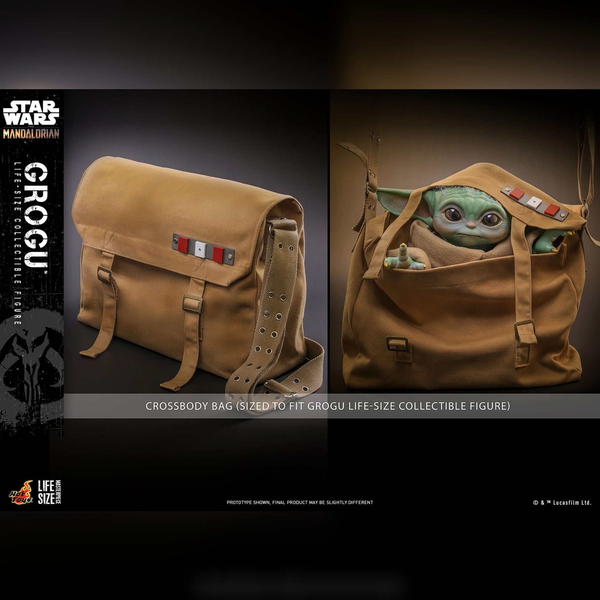 Star Wars: The Mandalorian: Grogu (Life Size): Action Figure - Hot Toys Action Figure