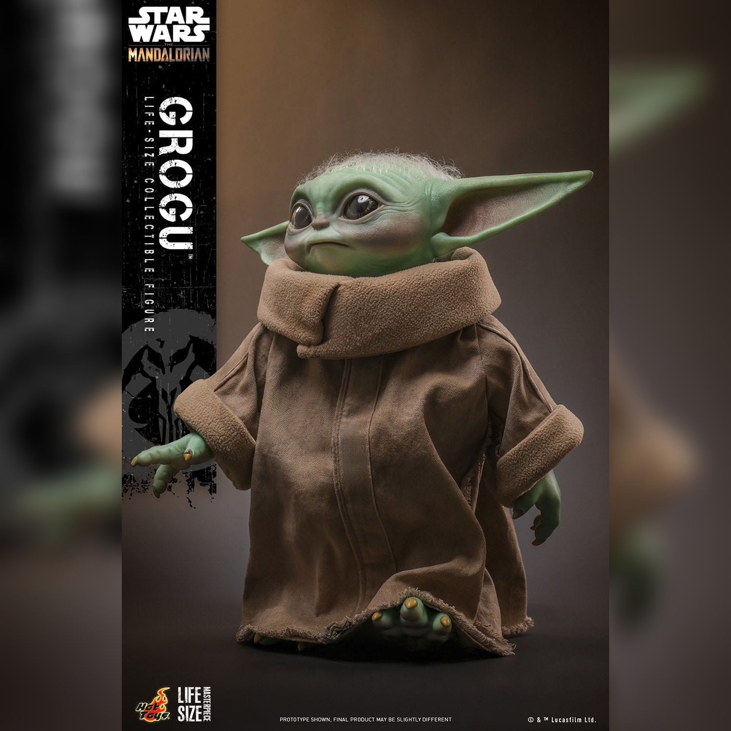 Star Wars: The Mandalorian: Grogu (Life Size): Action Figure - Hot Toys Action Figure