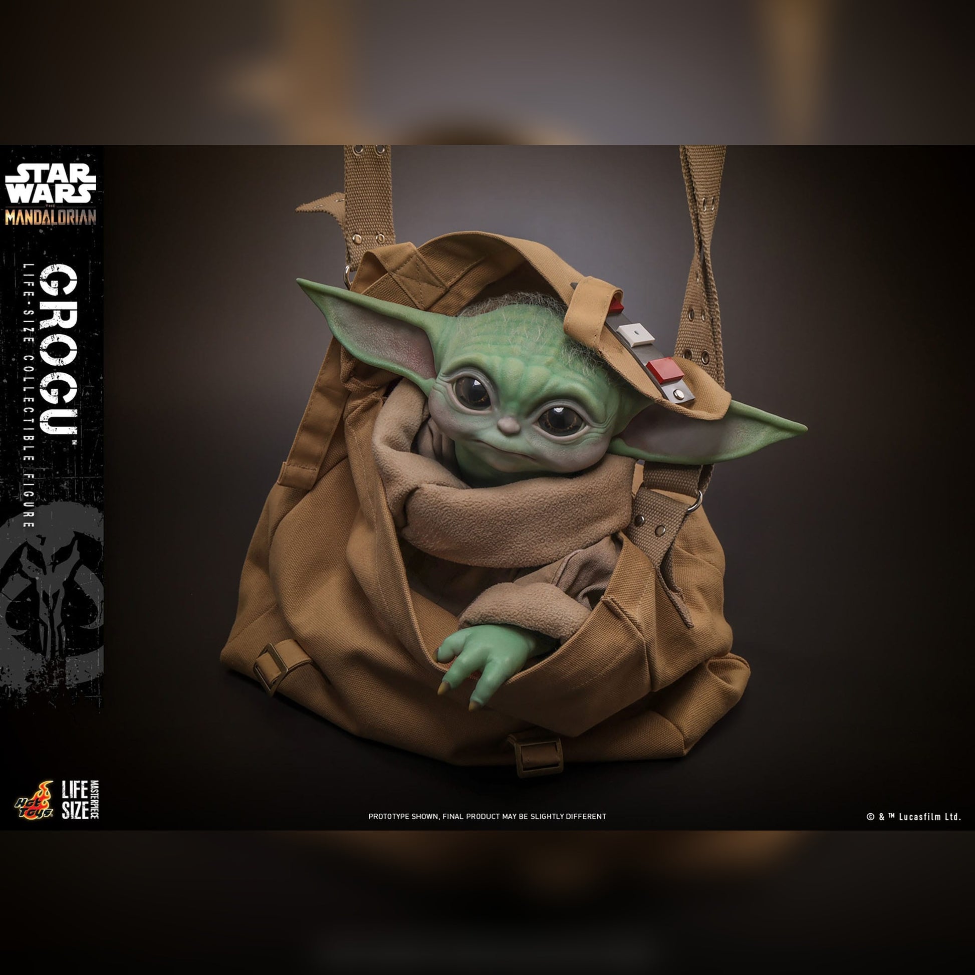 Star Wars: The Mandalorian: Grogu (Life Size): Action Figure - Hot Toys Action Figure