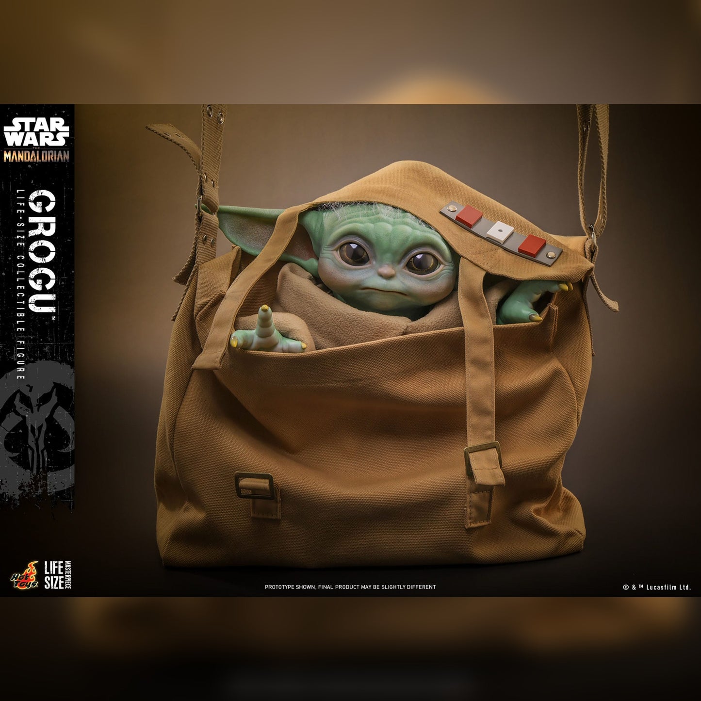 Star Wars: The Mandalorian: Grogu (Life Size): Action Figure - Hot Toys Action Figure