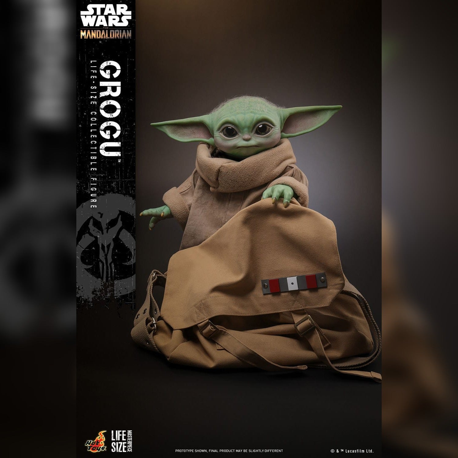 Star Wars: The Mandalorian: Grogu (Life Size): Action Figure - Hot Toys Action Figure