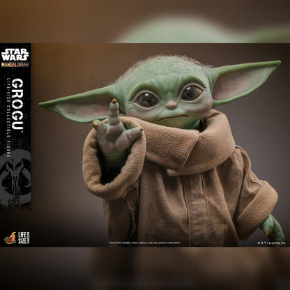 Star Wars: The Mandalorian: Grogu (Life Size): Action Figure - Hot Toys Action Figure