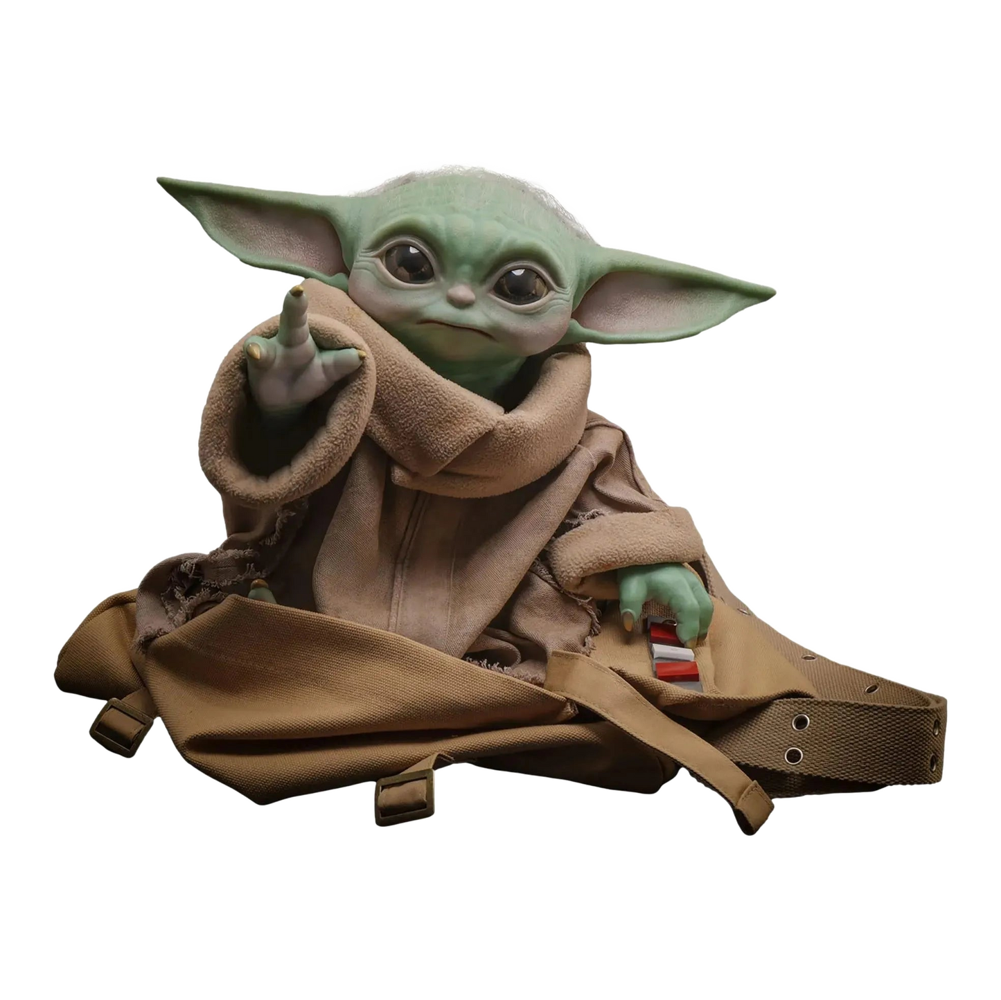 Star Wars: The Mandalorian: Grogu (Life Size): Action Figure - Hot Toys Action Figures