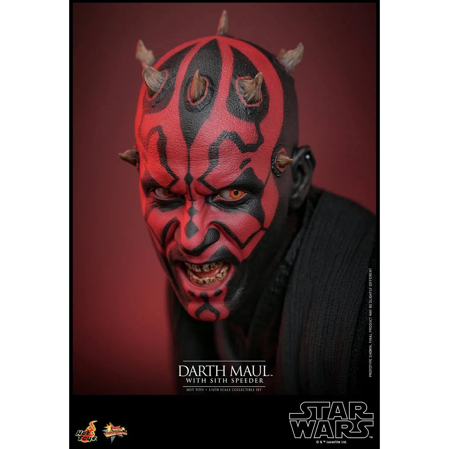 Star Wars: The Phantom Menace: Darth Maul With Sith Speeder: Sixth Scale Figure Hot Toys