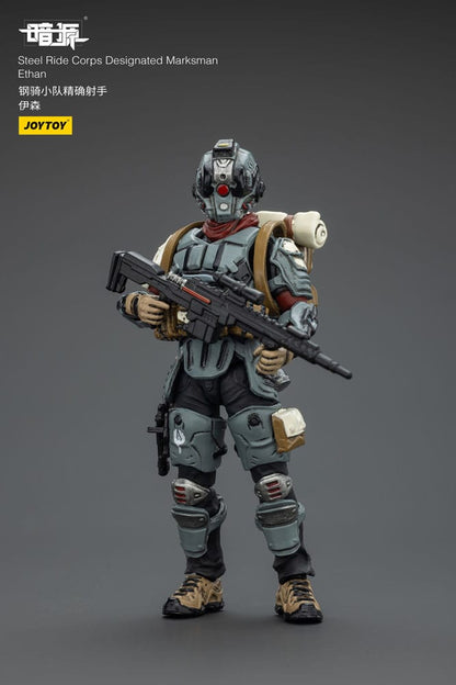 Steel Ride Corps Dark Source Action Figur Designated Marksman Ethan - Joy Toy Action Figure