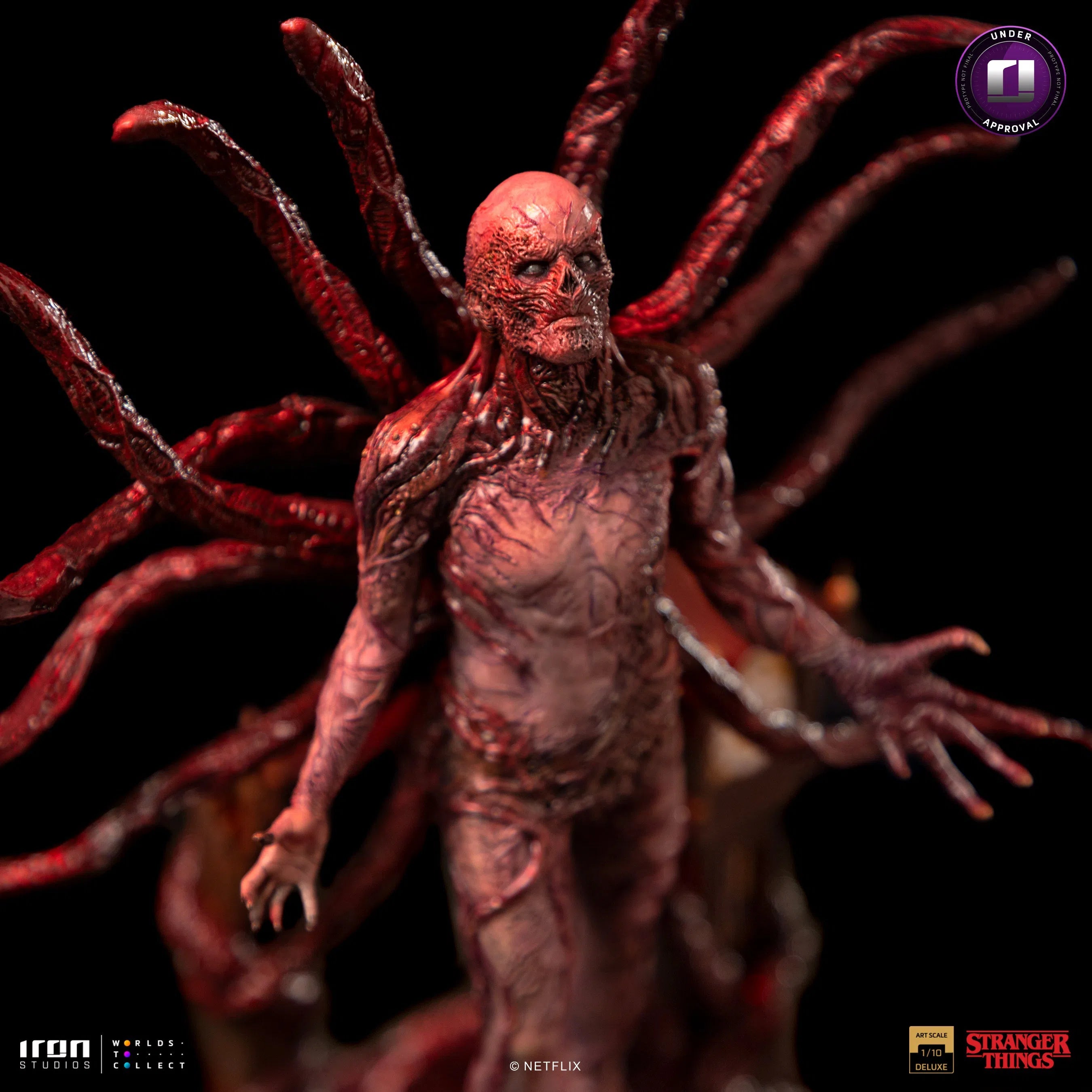 Stranger Things: Vecna Deluxe: 1/10 Scale Statue Iron Studios