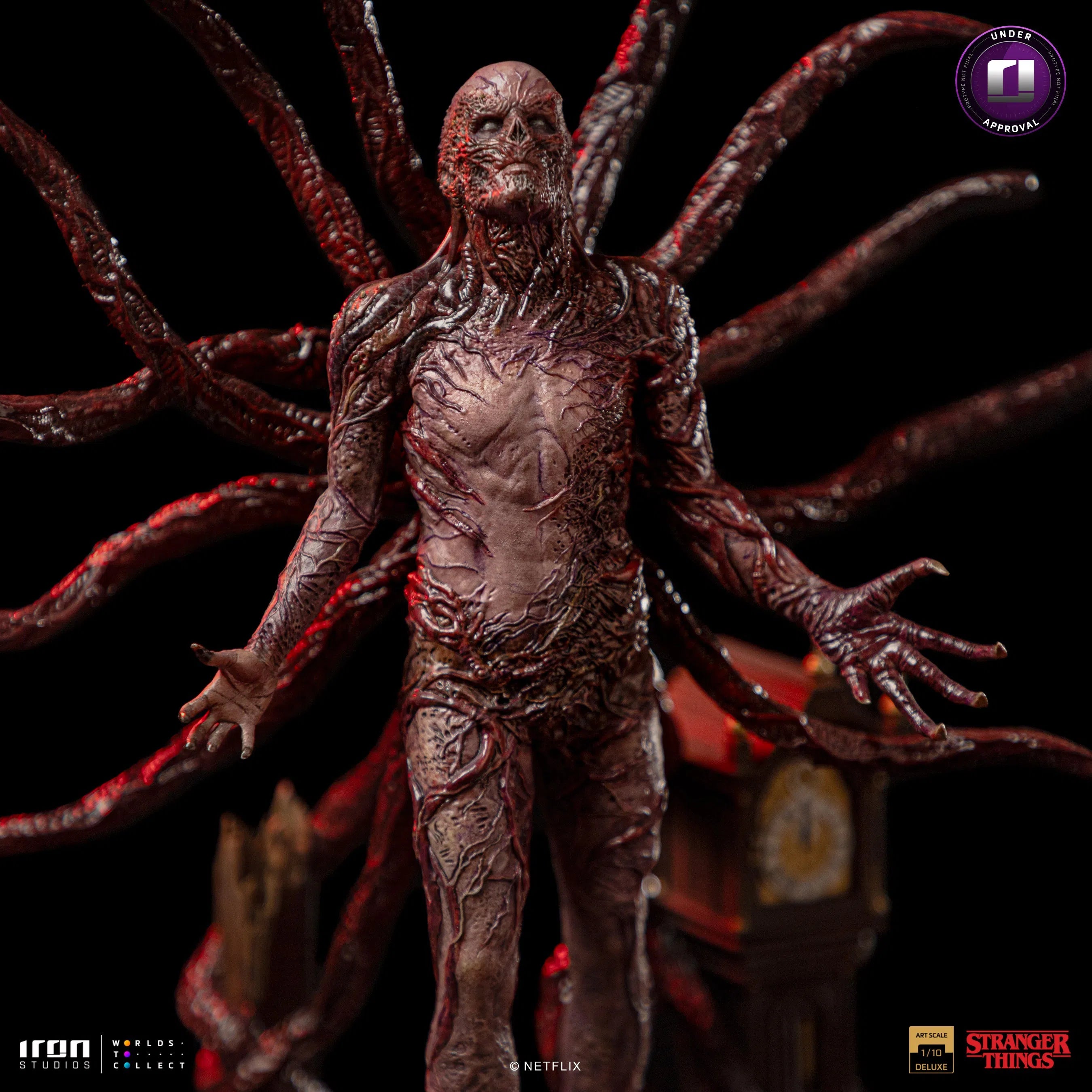 Stranger Things: Vecna Deluxe: 1/10 Scale Statue Iron Studios