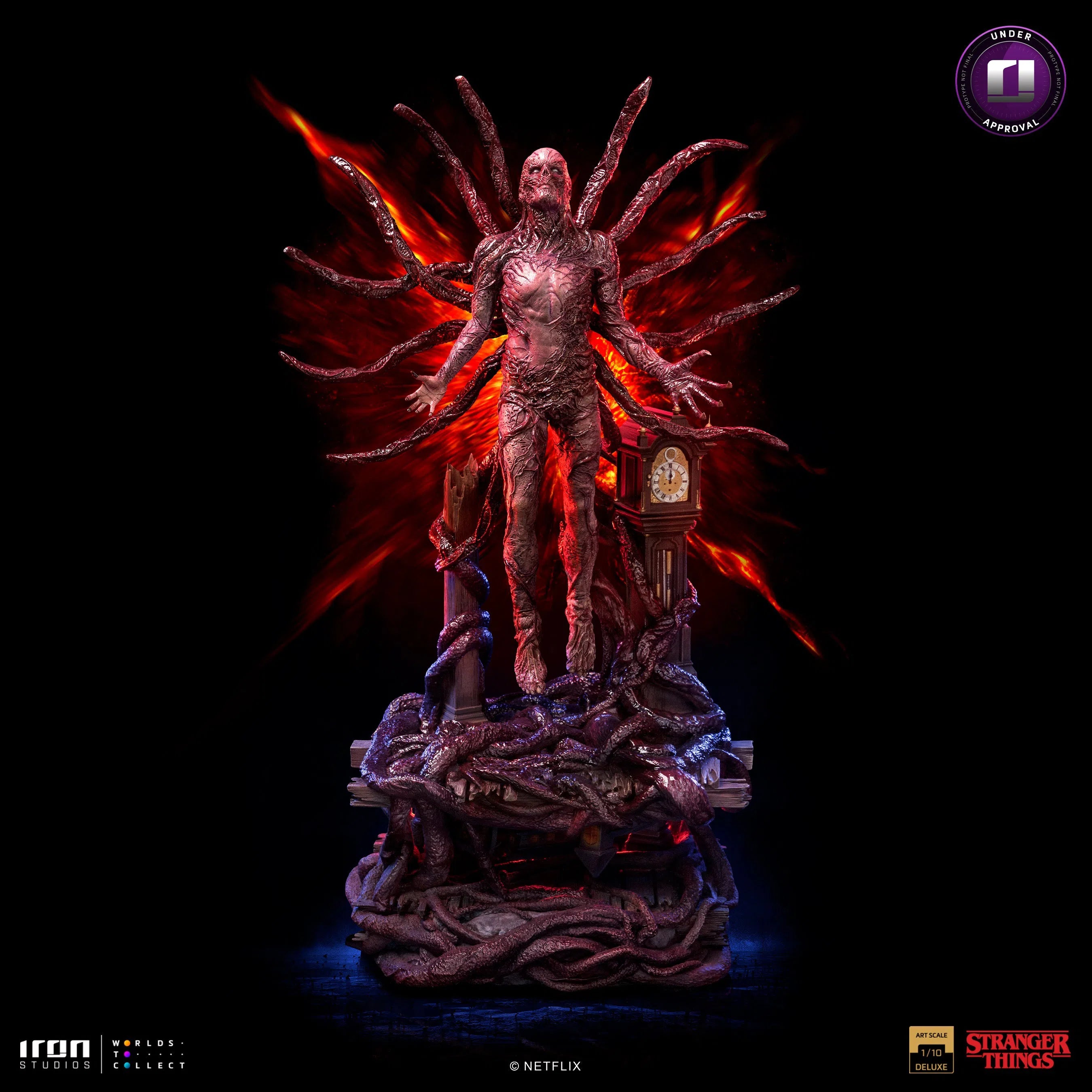 Stranger Things: Vecna Deluxe: 1/10 Scale Statue Iron Studios