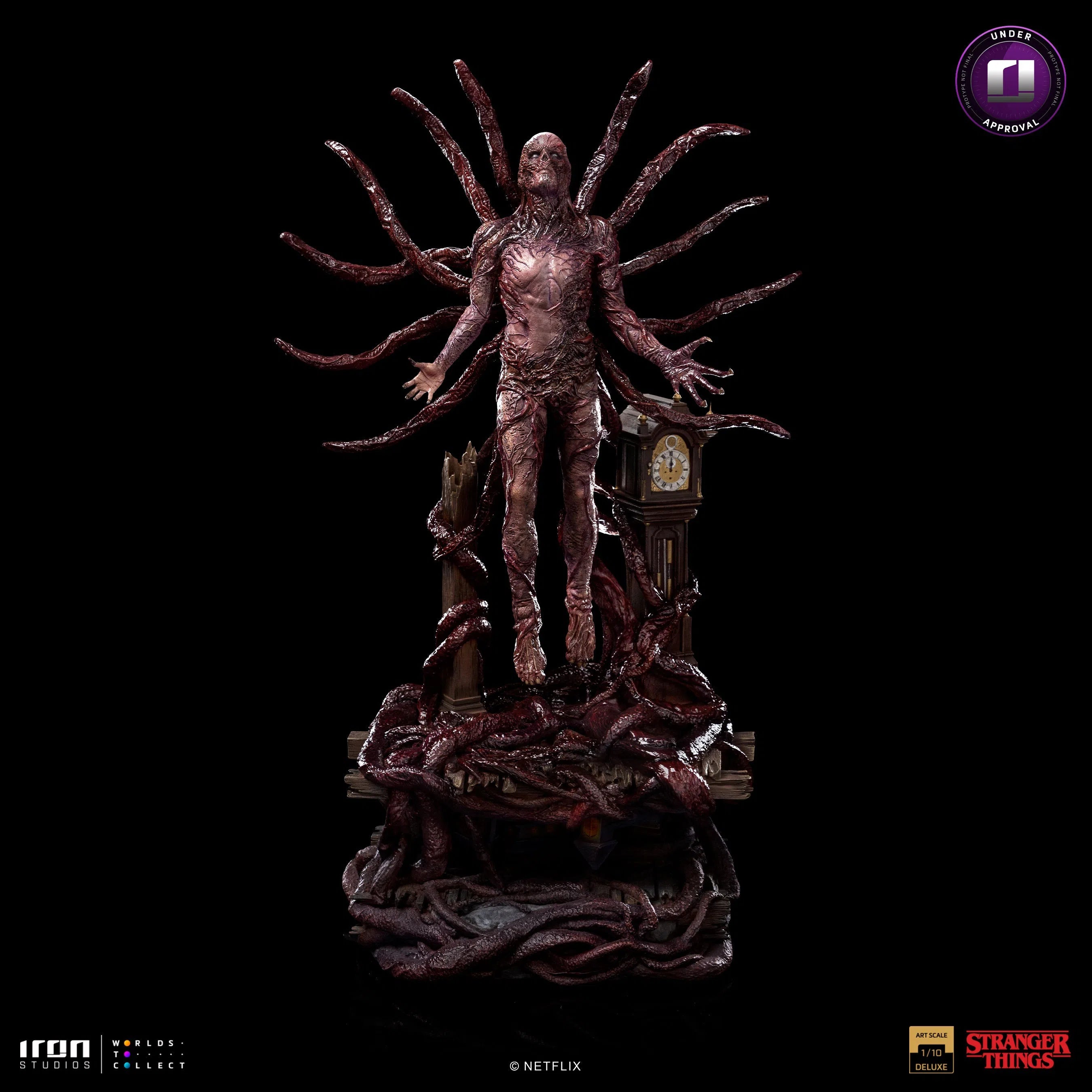 Stranger Things: Vecna Deluxe: 1/10 Scale Statue Iron Studios