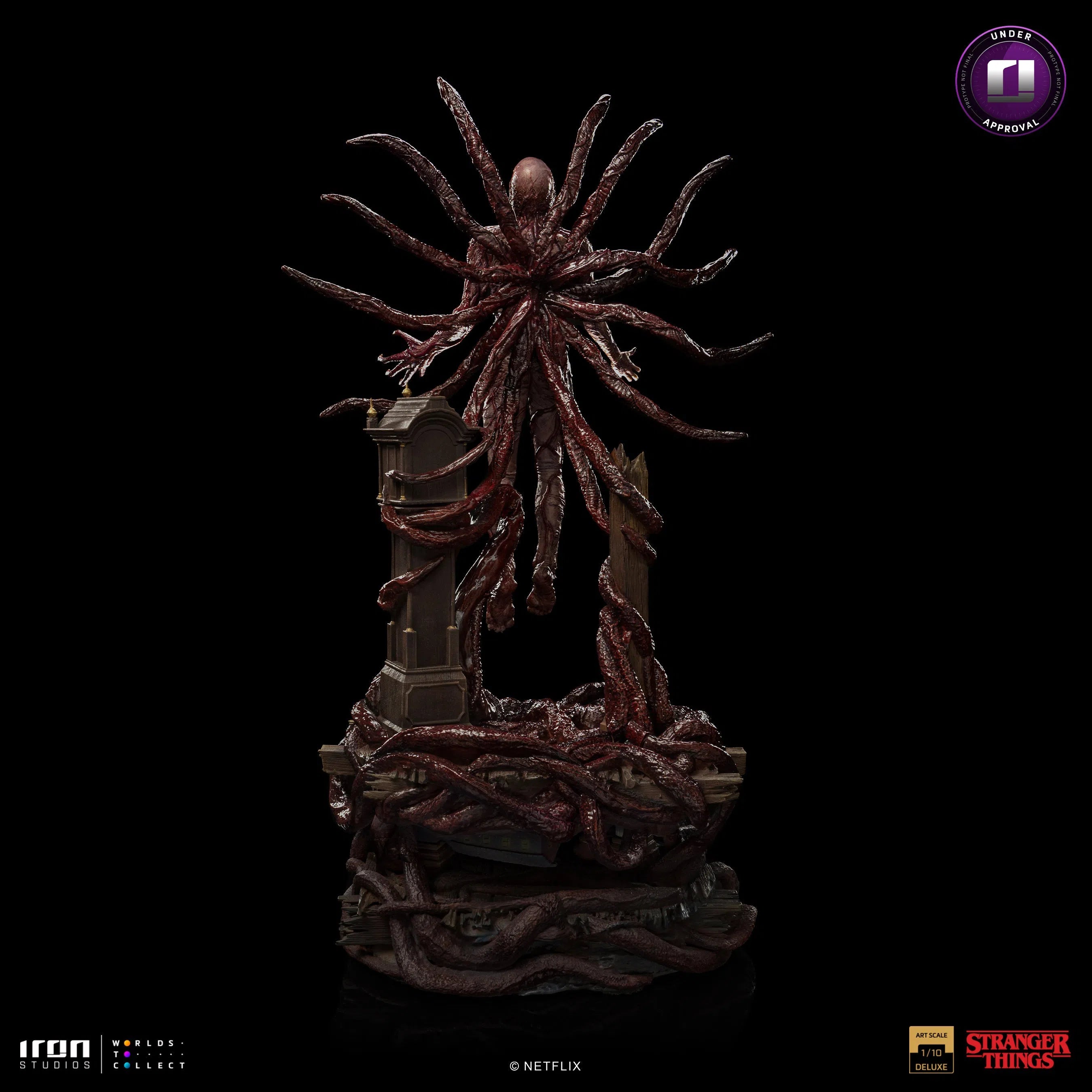 Stranger Things: Vecna Deluxe: 1/10 Scale Statue Iron Studios