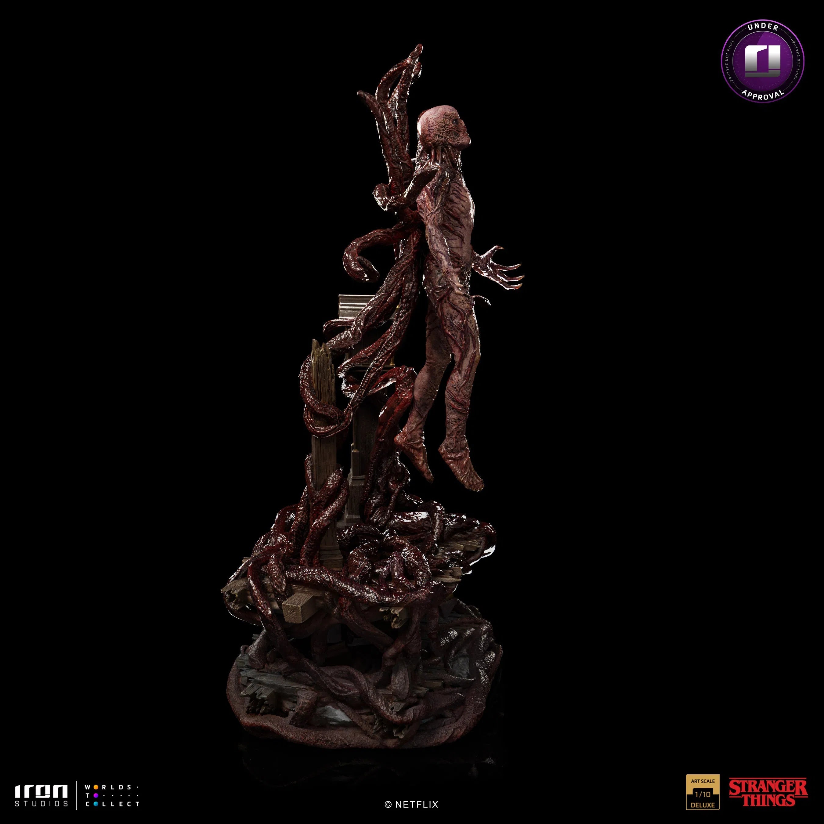 Stranger Things: Vecna Deluxe: 1/10 Scale Statue Iron Studios