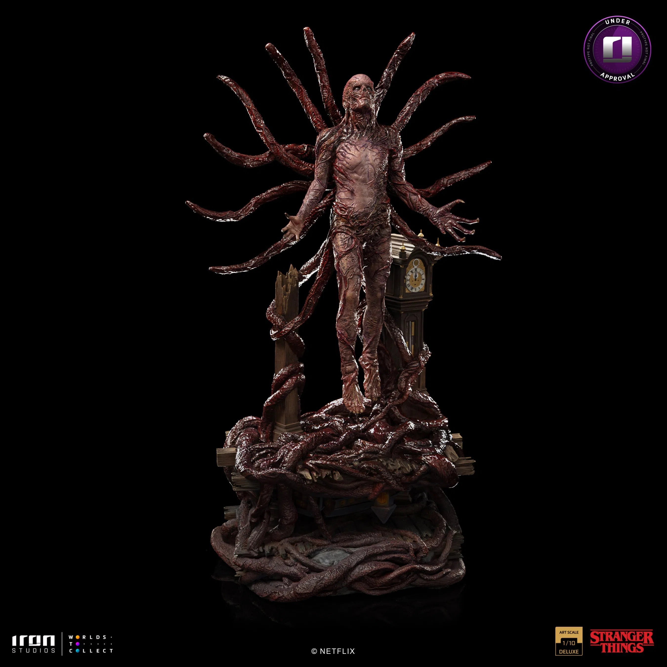 Stranger Things: Vecna Deluxe: 1/10 Scale Statue Iron Studios