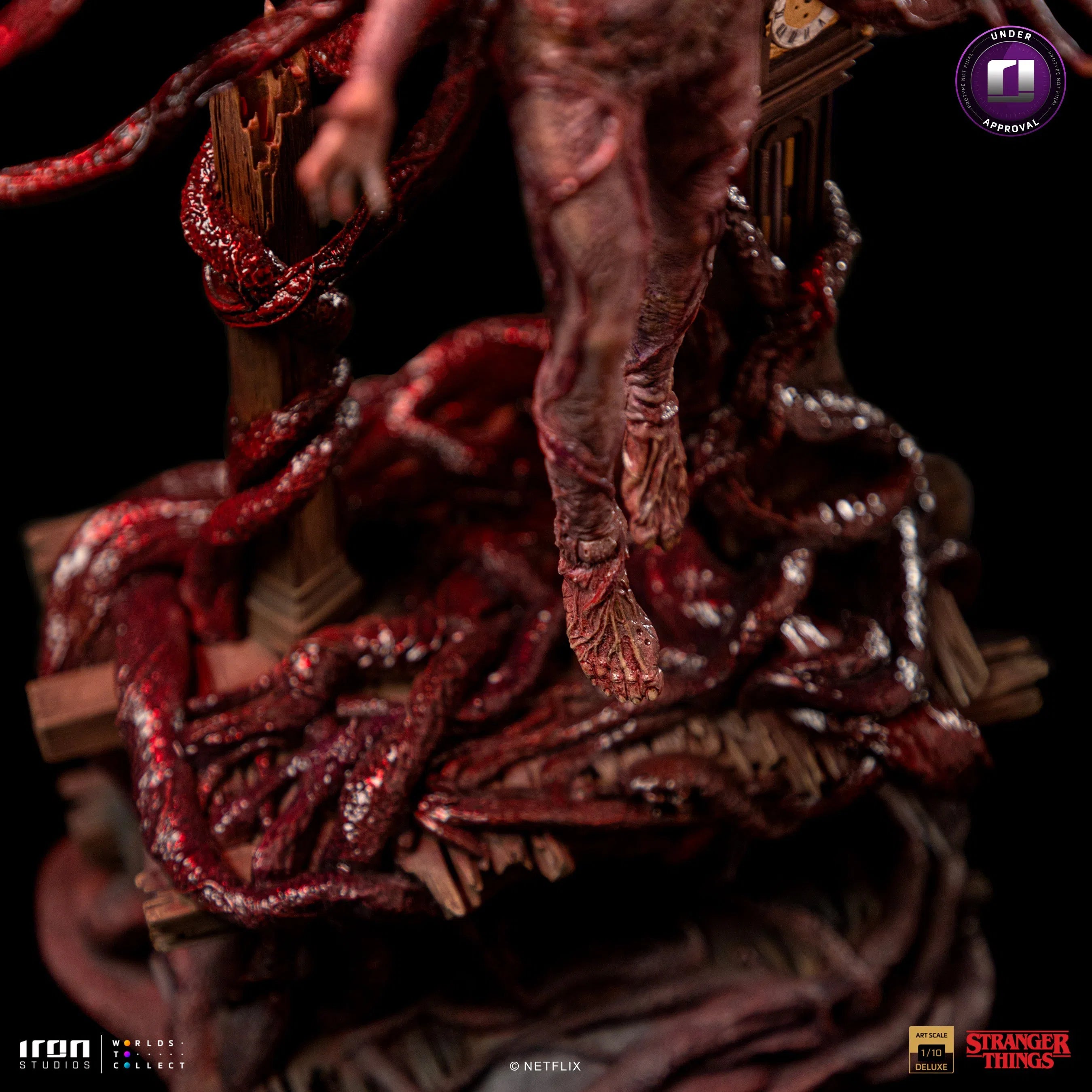 Stranger Things: Vecna Deluxe: 1/10 Scale Statue Iron Studios