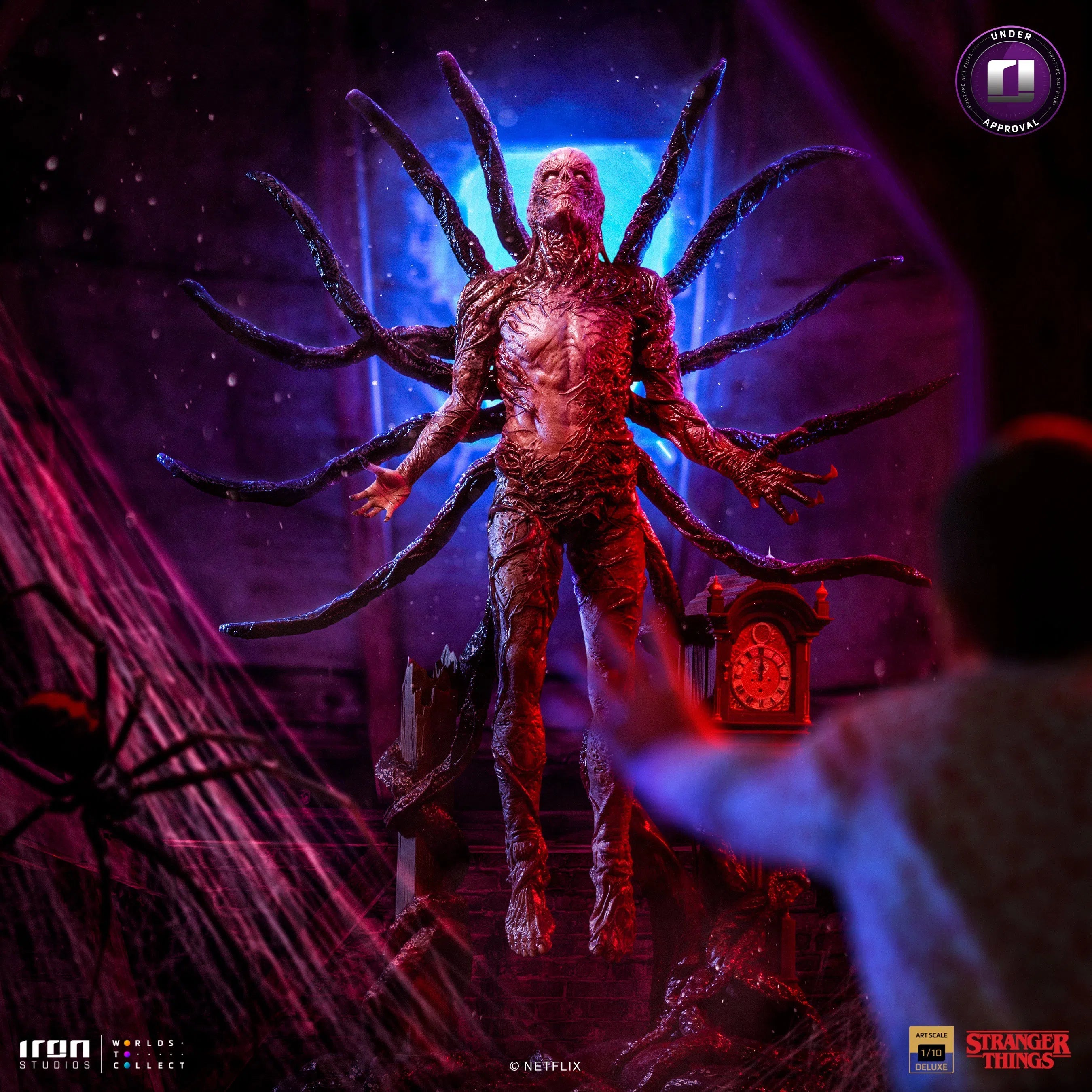 Stranger Things: Vecna Deluxe: 1/10 Scale Statue Iron Studios