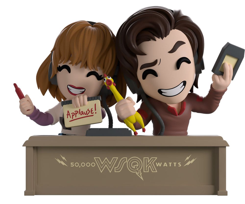 Stranger Things Vinyl Figure WSQK Robin & Steve 13 cm - Youtooz Statues