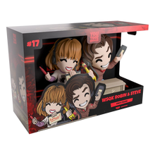 Stranger Things Vinyl Figure WSQK Robin & Steve 13 cm - Youtooz Statues