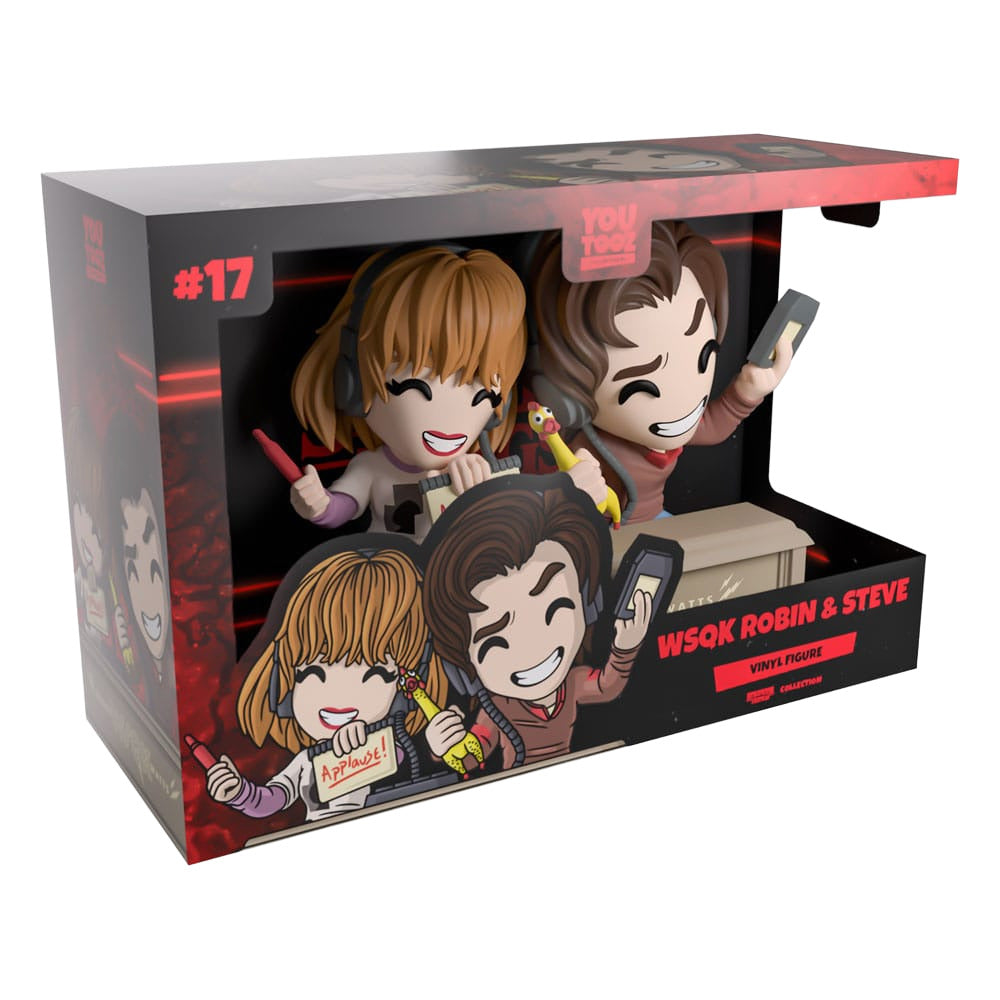 Stranger Things Vinyl Figure WSQK Robin & Steve 13 cm - Youtooz Vinyl Figures