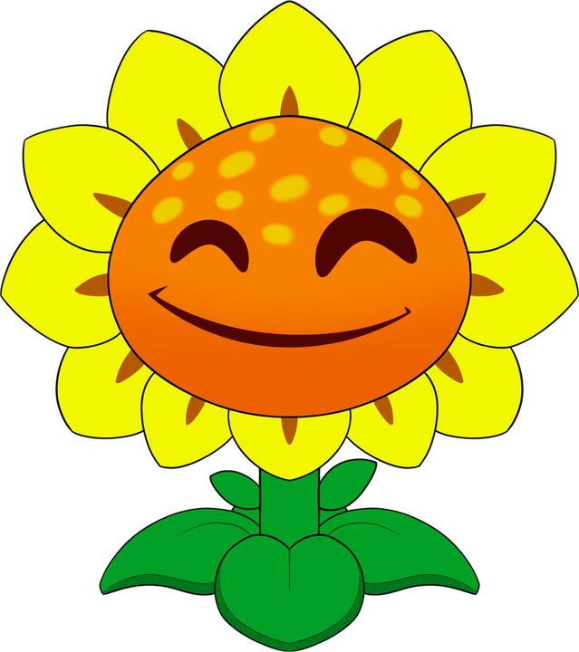 Plants Vs Zombies: Sunflower Plush: 9": YouTooz