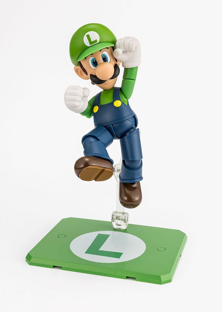 Super Mario S.H. Figuarts Action Figure Luigi 11 cm - Bandai Tamashii Nations Action Figures