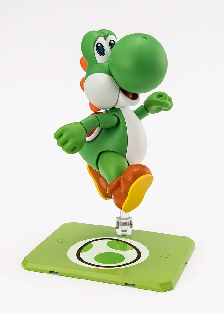 Super Mario S.H. Figuarts Action Figure Yoshi 11 cm - Bandai Tamashii Nations Action Figures