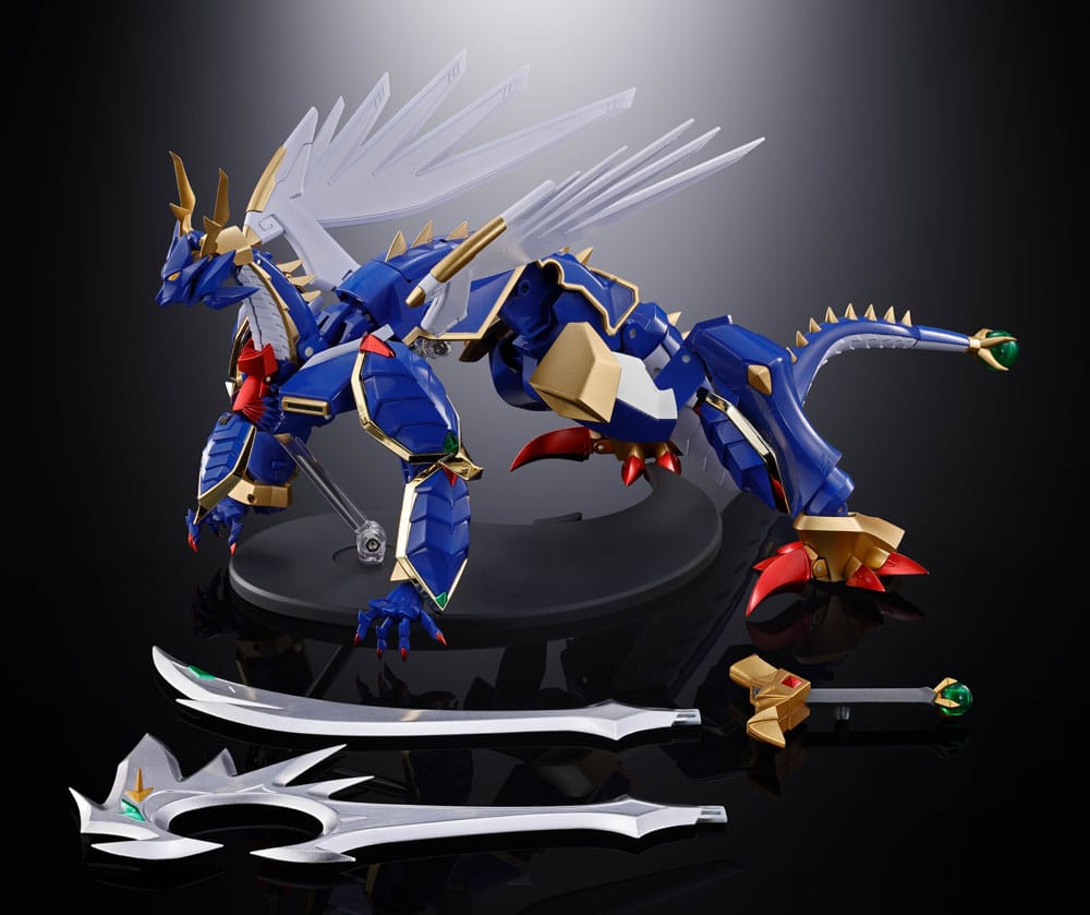 Super Robot Wars: Original Generations Soul of Chogokin Action Figuree GX-119 Ryuko-O/Koryu-O 20 cm - Bandai Tamashii Nations Action Figure