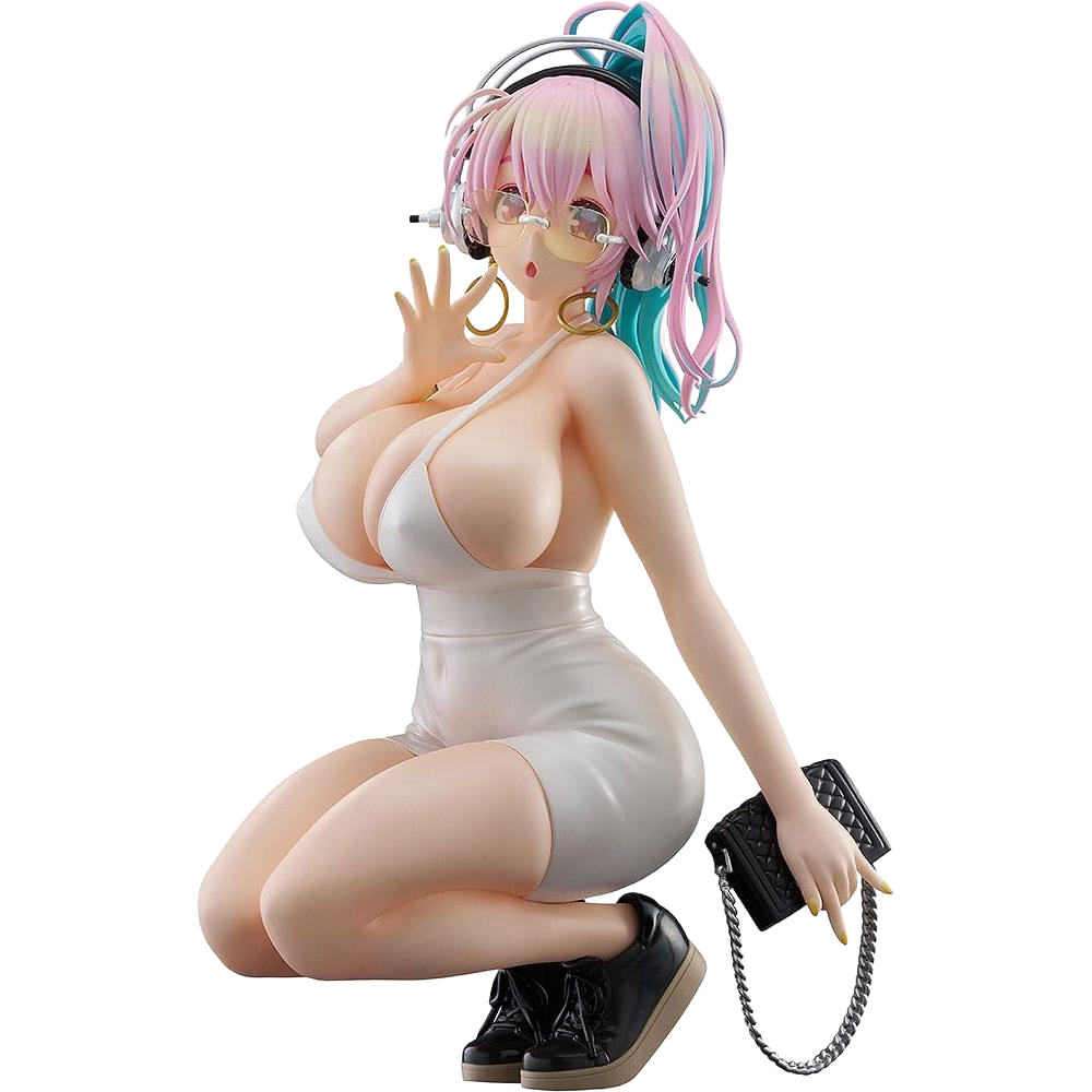 Super Sonico Pop Up Parade PVC Statue Super Sonico: 15th Mini Dress Ver. L Size 20 cm - Good Smile Company Statue