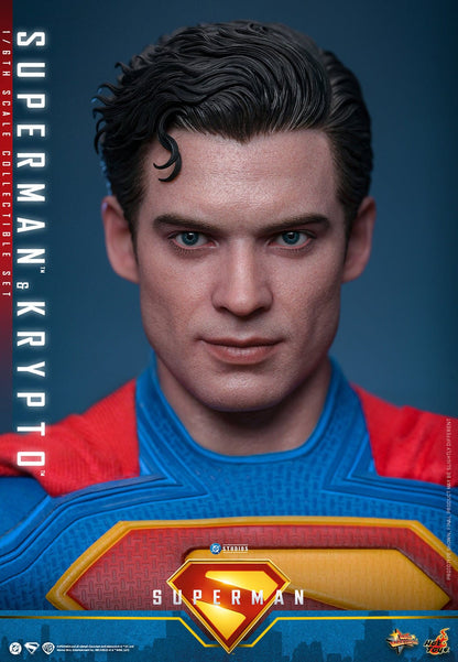 Superman (2025): Superman & Krypto: 1/6th - Hot Toys Action Figures
