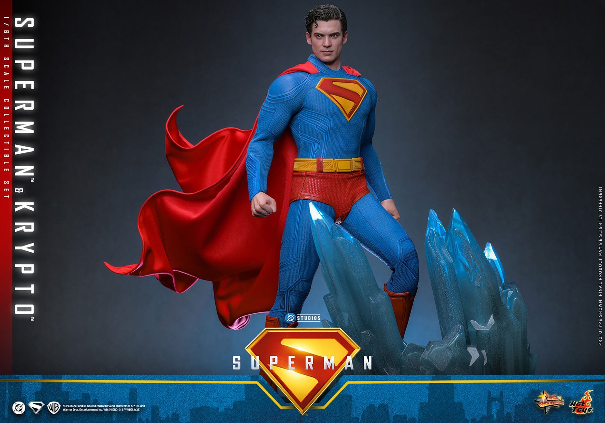 Superman (2025): Superman & Krypto: 1/6th Scale Action Figure: Hot Toys by Hot Toys – Action Figure, [scale], UK stockist Planet Action Figures