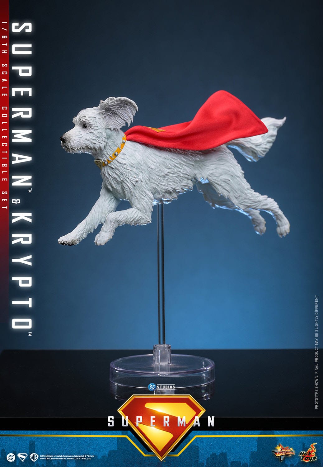 Superman (2025): Superman & Krypto: 1/6th Scale Action Figure: Hot Toys by Hot Toys – Action Figure, [scale], UK stockist Planet Action Figures