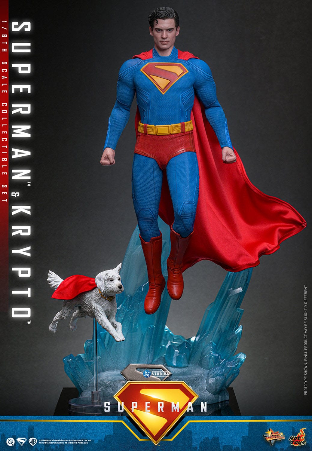 Superman (2025): Superman & Krypto: 1/6th Scale Action Figure: Hot Toys by Hot Toys – Action Figure, [scale], UK stockist Planet Action Figures