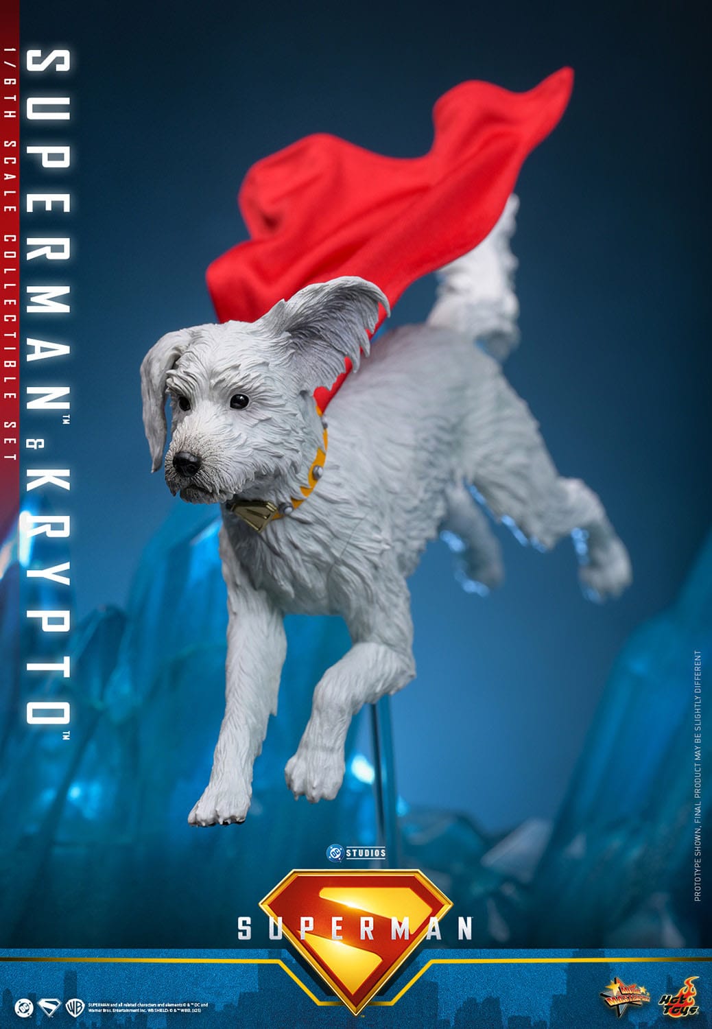 Superman (2025): Superman & Krypto: 1/6th Scale Action Figure: Hot Toys by Hot Toys – Action Figure, [scale], UK stockist Planet Action Figures