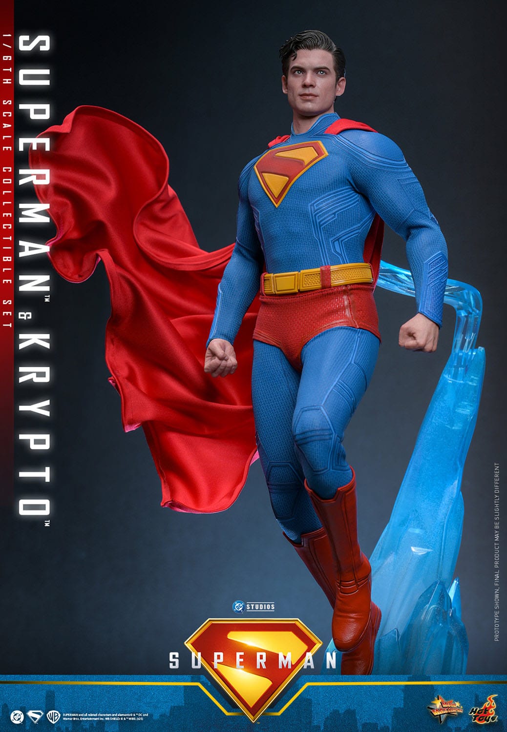 Superman (2025): Superman & Krypto: 1/6th Scale Action Figure: Hot Toys by Hot Toys – Action Figure, [scale], UK stockist Planet Action Figures