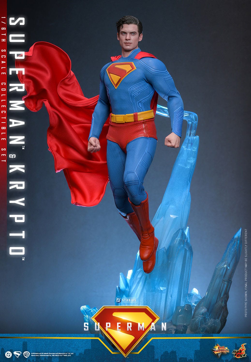 Superman (2025): Superman & Krypto: 1/6th Scale Action Figure: Hot Toys by Hot Toys – Action Figure, [scale], UK stockist Planet Action Figures