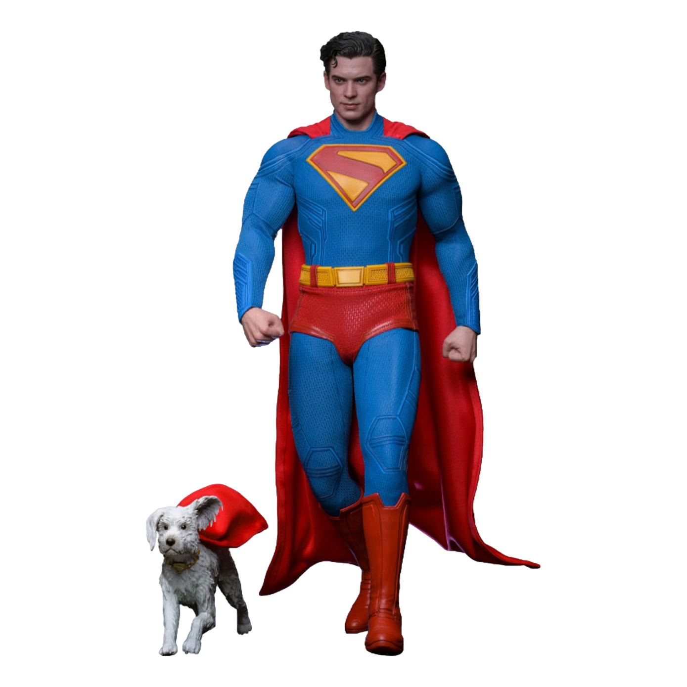 Superman (2025): Superman & Krypto: 1/6th Scale Action Figure: Hot Toys by Hot Toys – Action Figure, [scale], UK stockist Planet Action Figures