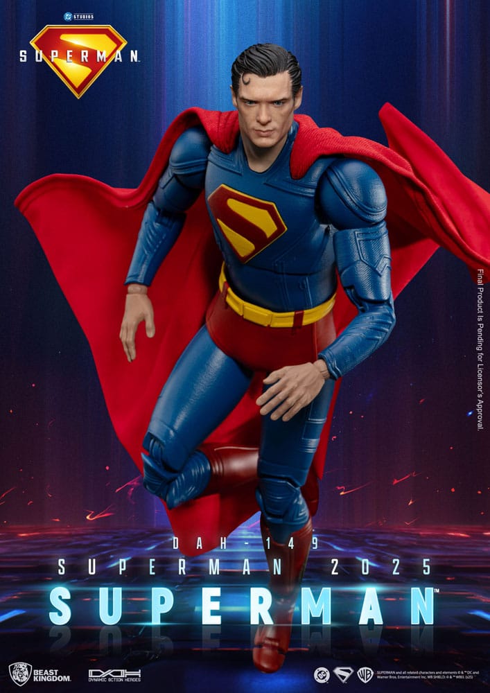 Superman (2025): Superman & Krypto: Action Figure - Beast Kingdom Toys Action Figure