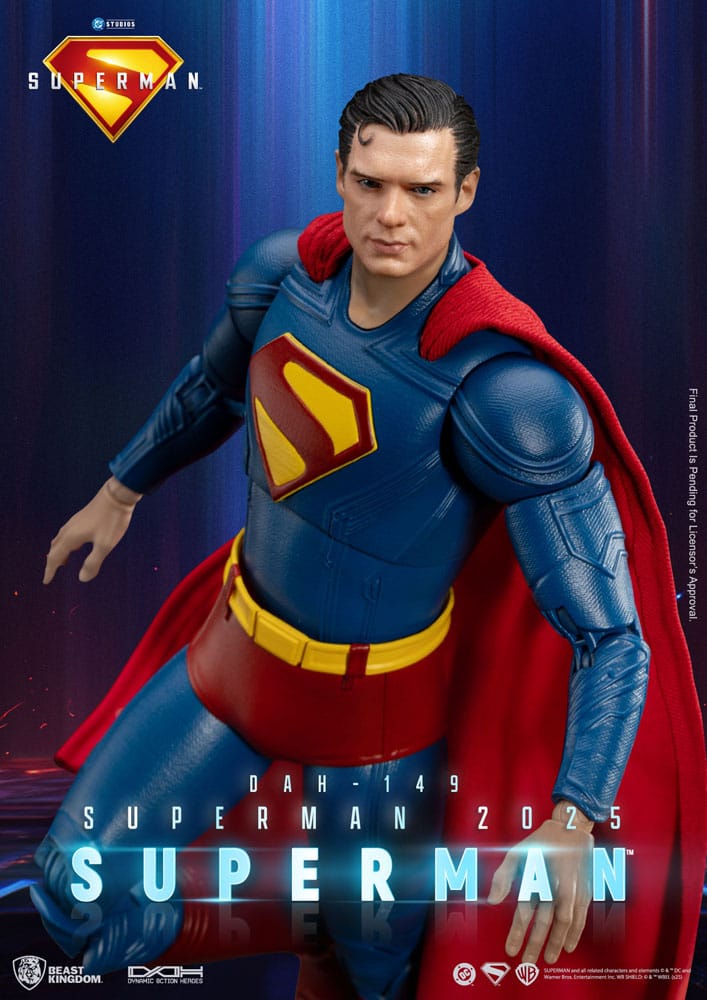 Superman (2025): Superman & Krypto: Action Figure - Beast Kingdom Toys Action Figure