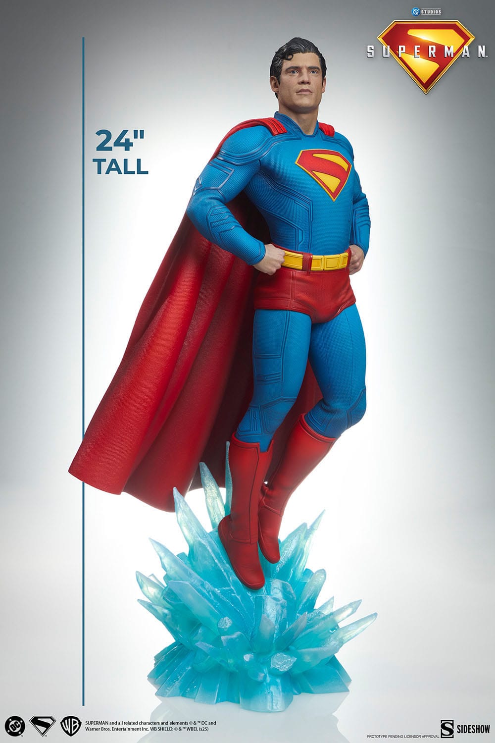 Superman (2025): Superman & Krypto: Premium Format Statue - Sideshow Collectibles Statue