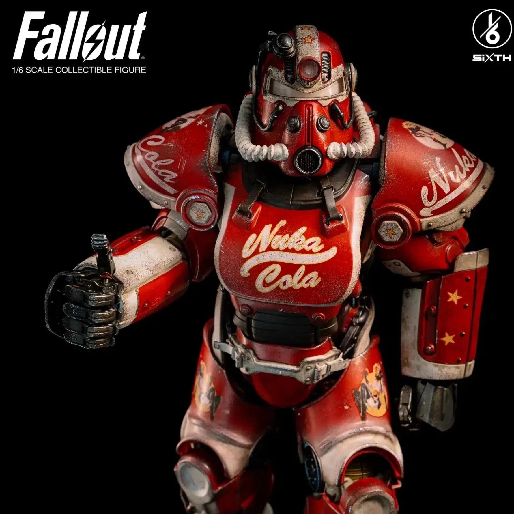 T-51: Nuka Cola Power Armor: Fallout: 1/6 Scale Figure ThreeZero