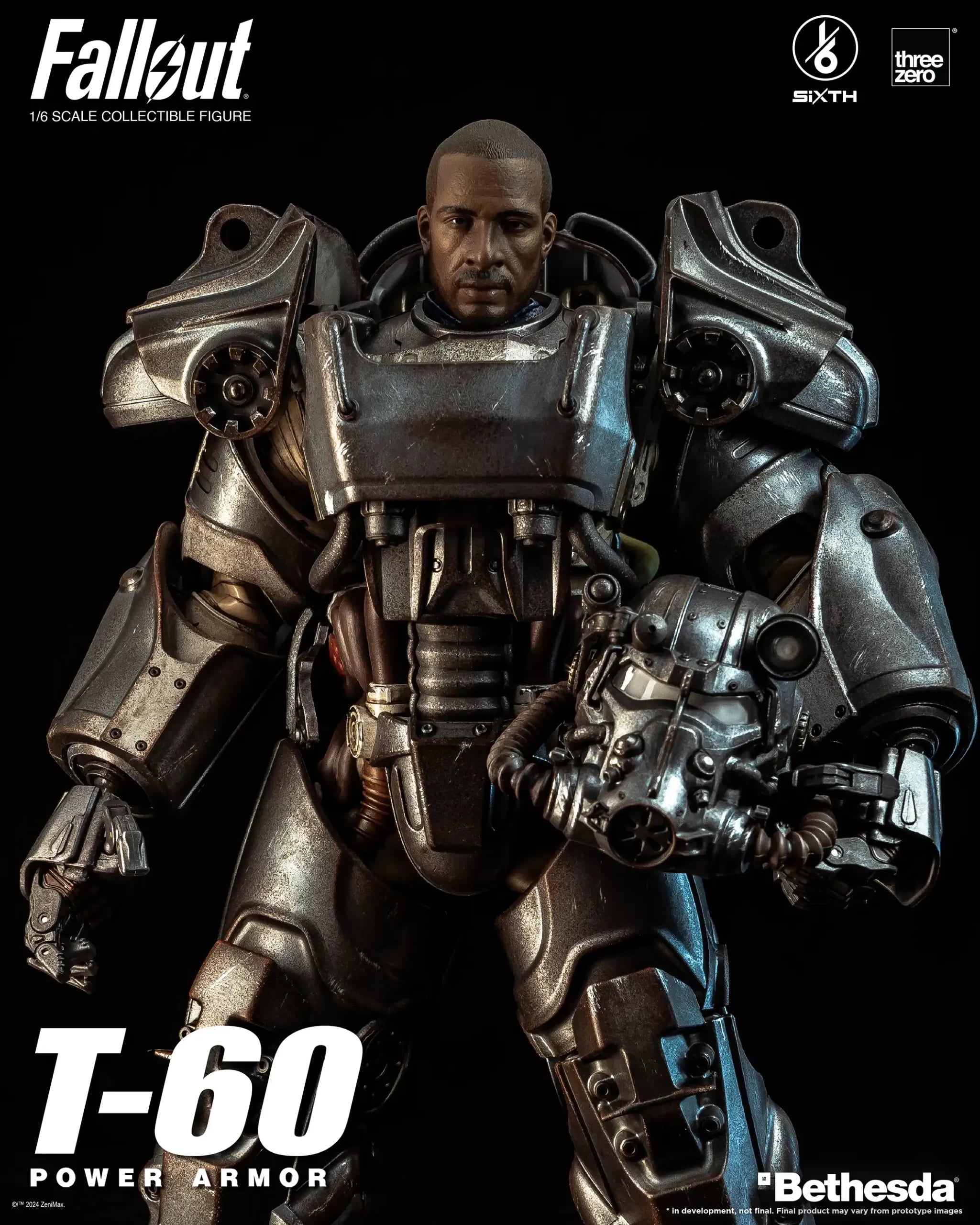 T-60: Power Armor: Fallout: 1/6 Scale Figure ThreeZero