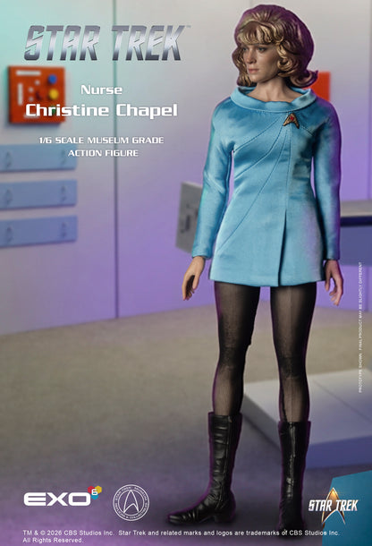 Star Trek: The Original Series Nurse Christine Chapel 1/6 Scale Action Figure - EXO-6 Action Figures