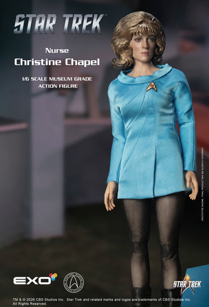 Star Trek: The Original Series Nurse Christine Chapel 1/6 Scale Action Figure - EXO-6 Action Figures
