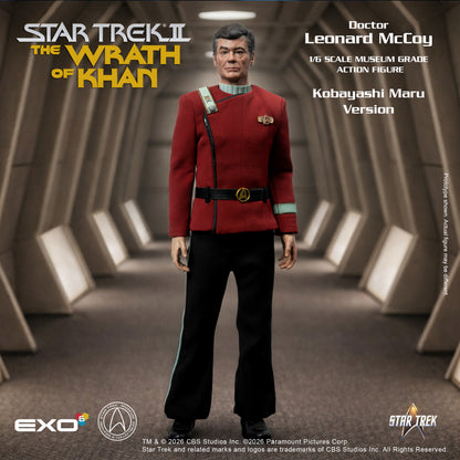 Star Trek: The Wrath of Khan: Dr. Leonard McCoy (Kobayashi Maru Ver.): 1/6 Scale Action Figure - EXO-6 Action Figures