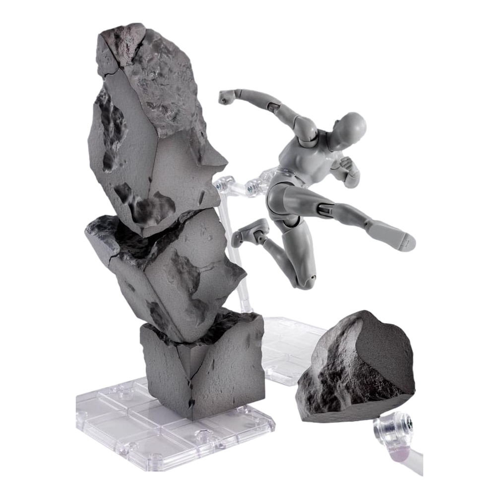 Tamashii Effect Action Figure Accessory Concrete Crash for S.H.Figuarts - Bandai Tamashii Nations Action Figure: Accessories