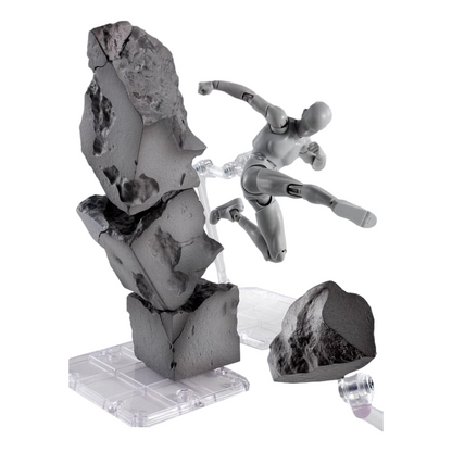 Tamashii Effect Action Figure Accessory Concrete Crash for S.H.Figuarts - Bandai Tamashii Nations Action Figure: Accessories