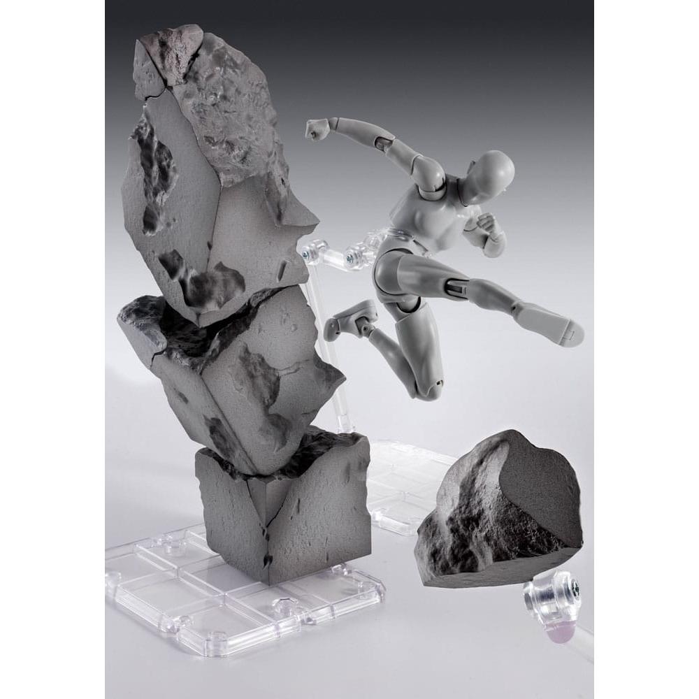 Tamashii Effect Action Figure Accessory Concrete Crash for S.H.Figuarts - Bandai Tamashii Nations Action Figure: Accessories
