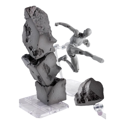 Tamashii Effect Action Figure Accessory Concrete Crash for S.H.Figuarts - Bandai Tamashii Nations Action Figure: Accessories