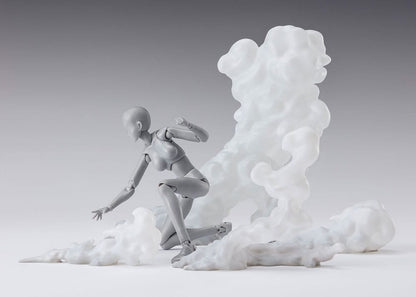 Tamashii Effect Action Figure Accessory Smoke White Version for S.H.Figuarts - Bandai Tamashii Nations Action figures: accessories